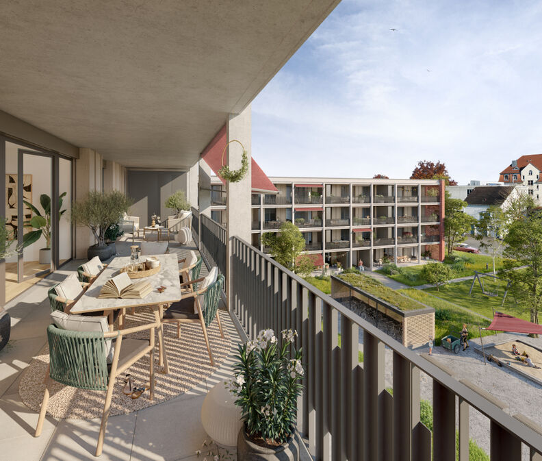 GROSSZÜGIGE AUSSENRÄUME